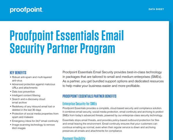Proofpoint Corporate Overview